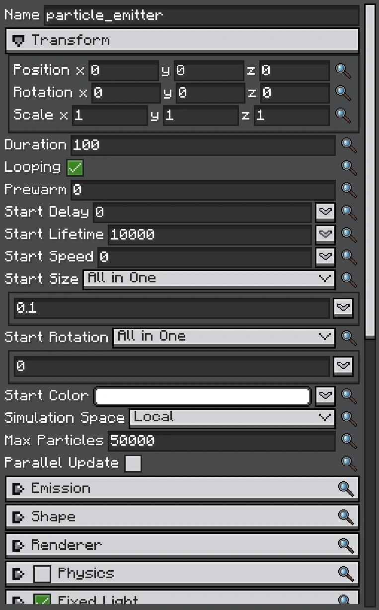 GPU-instance settings inspected in a real Photon project