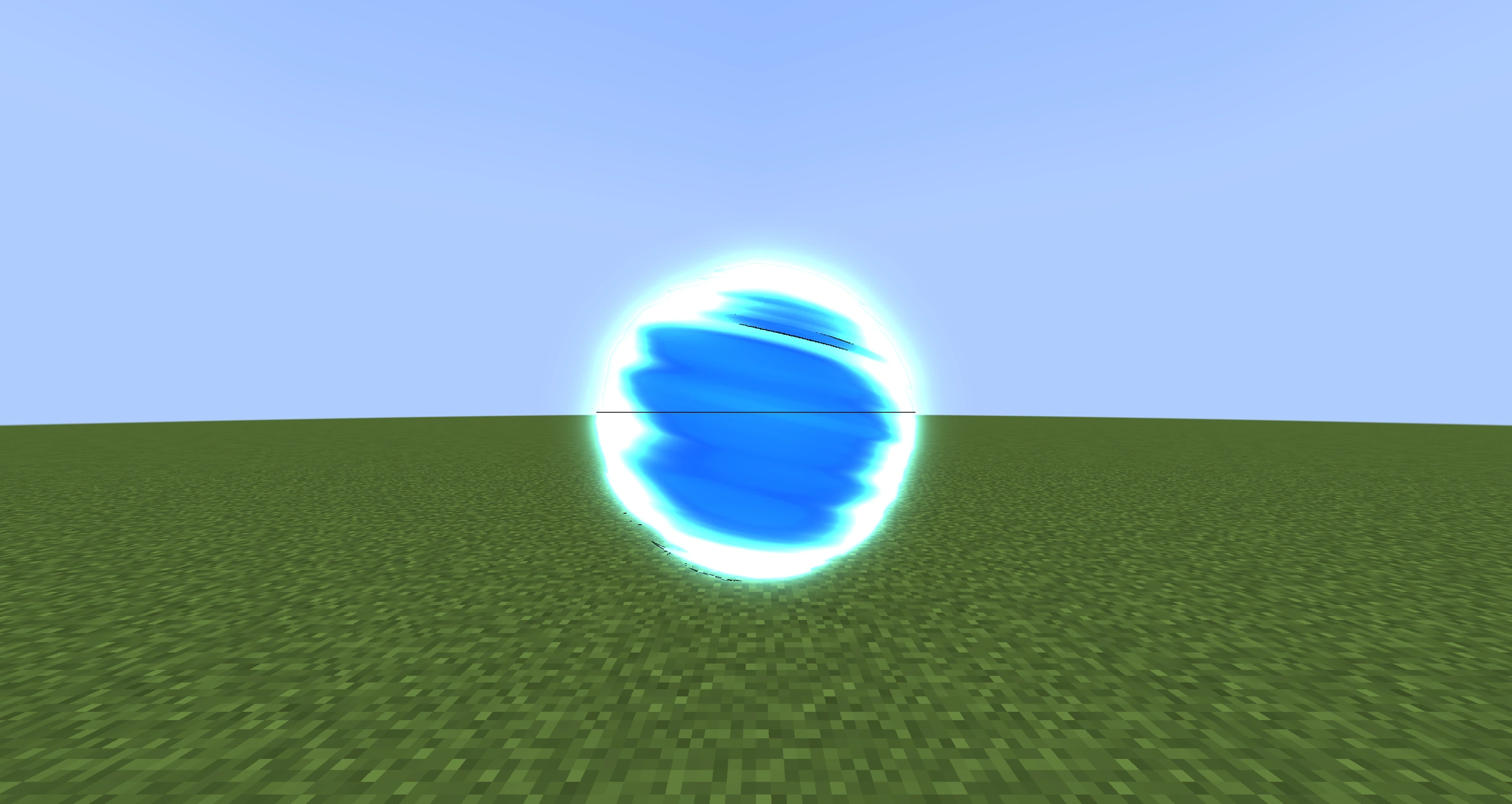 A water effect produced by one live FXRuntime instance