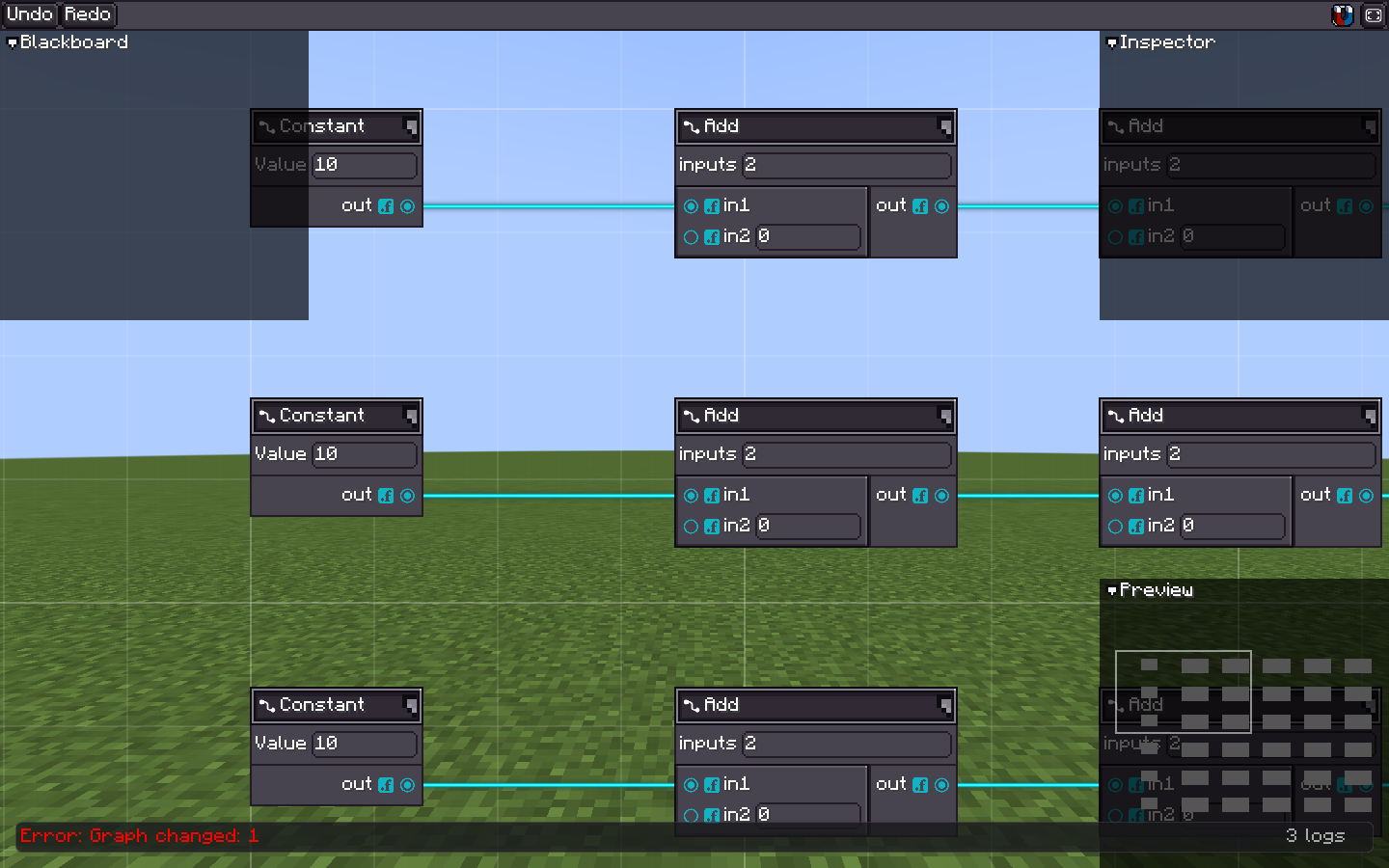 GraphView at full level of detail