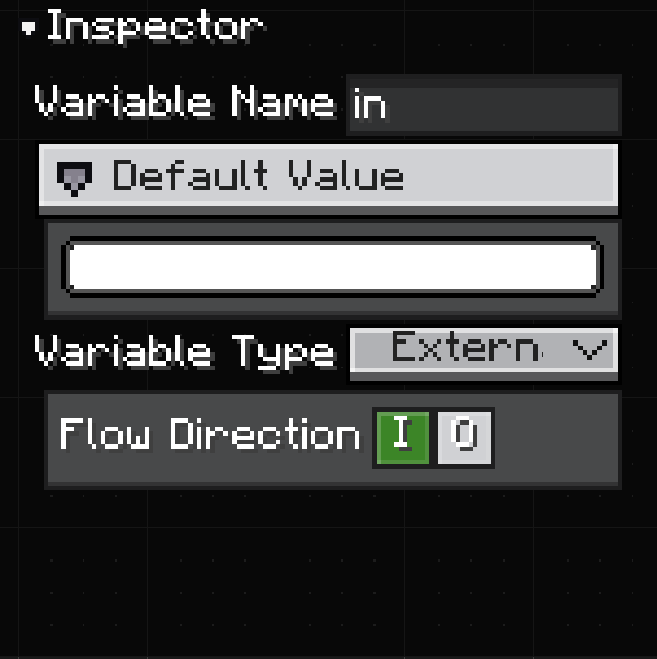 Variable inspector