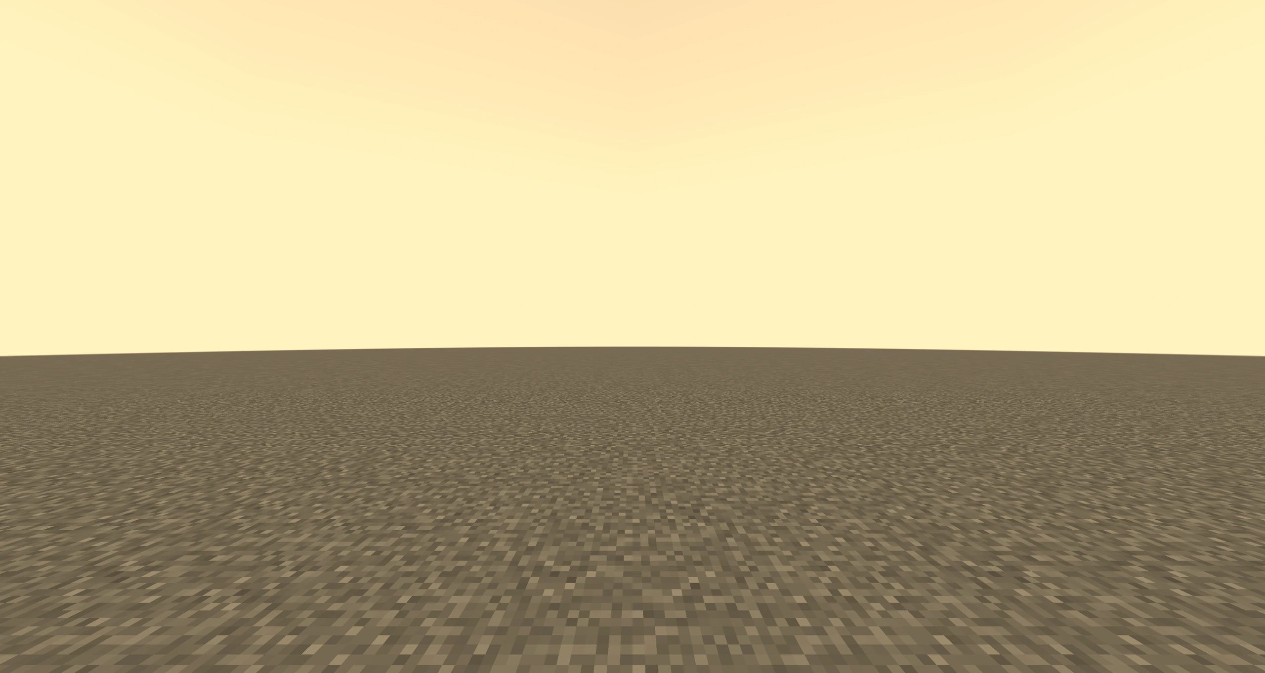 The same Scene with the built-in sepia effect